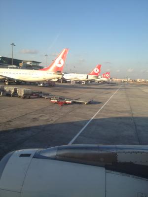 Arrival in Istanbul
